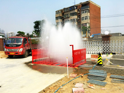 塵凈環(huán)保23-工地渣土車清洗/沖洗池